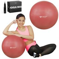 Gimnastikos, reabilitacinė, fitneso kamuolys su pompa, 75 cm, Rockerz