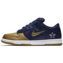 Nike X Supreme Sb Dunk Low Qs 'Metallic Gold' CK3480-700 43 black