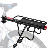 Wozinsky dviračių bagažinė 22-27″ dviračiams, reguliuojama iki 50 kg – juoda