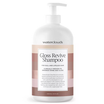 Waterclouds Gloss Revive blizgesio suteikiantis šampūnas, 1000 ml