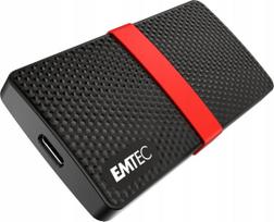 Išorinis SSD diskas Emtec X200 2TB, USB-C 3.2 Gen2, juodas