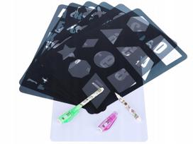Piešimo lenta su LED apšvietimu MAGIC DRAWING BOARD, dovana