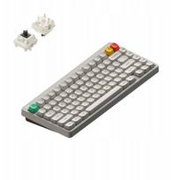 Belaidė mechaninė klaviatūra NuPhy Node 75, aukšto profilio, Brown mygtukai