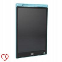 LCD 12" rašymo ir piešimo planšetė su 2 rašikliais, mėlyna
