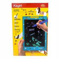 LCD rašymo ir piešimo planšetė KAYET 10" mėlyna