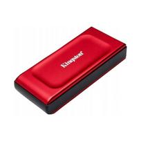 Išoriniai SSD diskai KINGSTON XS1000, 2TB, USB 3.2 Gen 2, raudoni, 2 vnt.