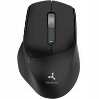 Belaidė pelė Triadyn GANYMEDE PRO, 2.4 GHz, Bluetooth, 1600 DPI, juoda
