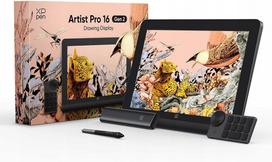 Grafinė planšetė XPPen Artist PRO 16 Gen.2, 16", X3 Pro rašiklis, nuotolinio valdymo pultas