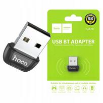 USB „Bluetooth“ adapteris Hoco UA18, juodas, kompiuteriui ir nešiojamajam kompiuteriui