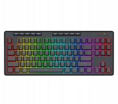 Belaidė klaviatūra Redragon K516RGB-PRO Shiva 87, juoda, RGB apšvietimas