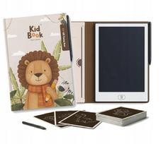 Piešimo planšetė vaikams KIDINEX su KIDBOOK Safari kortelėmis