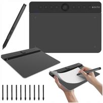 Grafinė planšetė su rašikliu BOSTO T640KD, 16384 lygiai