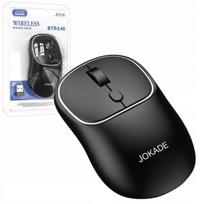 Belaidė Bluetooth pelė JOKADE, tyliai veikianti, juoda, 2.4G