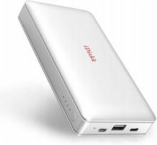Išorinis kietasis diskas iDiskk HDD03 1TB, USB-C/Micro-USB/A, su įmontuota baterija