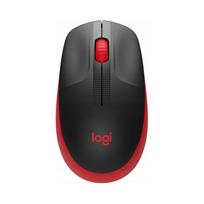 Belaidė pelė Logitech M190, raudona, 2,4 GHz