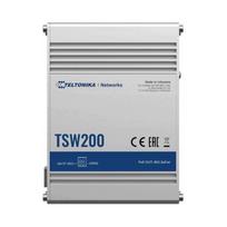 Pramoninis PoE jungiklis Teltonika TSW200, 8 prievadai, SFP