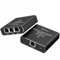 Tinklo jungiklis Mini 3x RJ45 1000Mb/s su USB-C