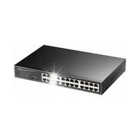 24 prievadų tinklo komutatorius Cudy GS1024, gigabitinis, metalinis, tinka 19" rack spintai