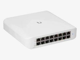 Tinklo jungiklis UBIQUITI UniFi, 16 portų, gigabitinis, PoE, montuojamas namuose