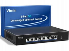 Tinklo jungiklis VIMIN RTL9303, 8 prievadų, 5Gb/2.5Gb/1Gb Ethernet, automatinis greičio pasirinkimas