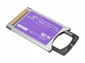 Tinklo plokštė 3COM 3CRXJK10075, 108Mbps, 11g XJACK, PC Card, Ethernet