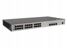 Tinklo komutatorius Huawei S5735R-L24P4X-A-V2, 24x1GE RJ45 (PoE+, 400W), 4x10G SFP+, L3, AC