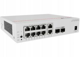 Komutatorius S5751-L8P2PN2X-RUA, 8x1GE RJ45 (6xPoE+), 2x2.5GE (PoE+), 2x10G SFP, L2, PSU