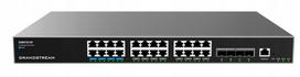 Tinklo jungiklis Grandstream GWN7813P, 24 PoE prievadai, 4 SFP+