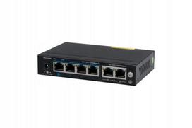 Komutatorius VONT-SP2104 OPTIVA, 6 portų, PoE, Gigabit Ethernet