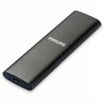 Išorinis SSD diskas Philips 1TB, pilkas, itin greitas