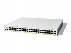 Tinklo jungiklis CISCO Catalyst 1200, 48 PoE+ GE prievadai, 4x10G SFP+