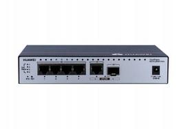 Tinklo jungiklis S5731-L4P2ST-RUA, 4x1GE RJ45 (PoE++ 77W), 1x1G SFP, 1x1GE RJ45, su maitinimo šaltiniu