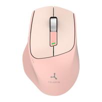Belaidė pelė Triadyn GANYMEDE PRO BT, 2.4 GHz, 1600 DPI, rožinė