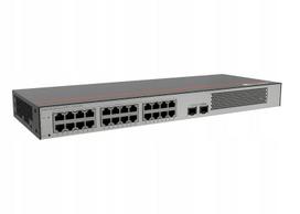 Tinklo komutatorius S5751-L24T2X-RUA, 24x1GE RJ45, 2x10G SFP+, integruotas maitinimas, L2, pasyvus aušinimas