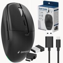 Belaidė pelė nešiojamam kompiuteriui, Bluetooth 5.1, 2.4 GHz, 6 mygtukai