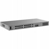 Tinklo jungiklis REYEE RG-ES228GS-P-V2, 24 PoE prievadai, 2 uplink, 2 SFP