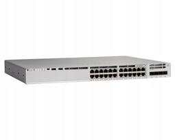 Tinklo jungiklis CISCO Catalyst C9200-24P-E, 24x1G RJ45, PoE+, 370W, Network Essentials