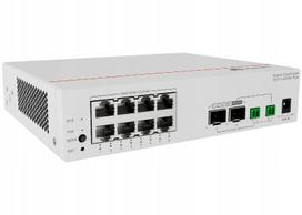 Tinklo jungiklis S5751-L8P2HJ-RUA, 8x1GE PoE+ (128W), 2x2.5G SFP