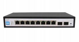 Valdomas tinklo komutatorius PoE 8+2 SFP SPEM008A-2F