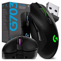 Belaidė žaidimų pelė Logitech G703 LightSpeed, RGB, 25K DPI