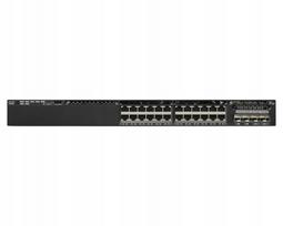 Tinklo jungiklis Cisco 3650, 24x1GE RJ45 PoE+, 390W, 2x10G SFP+, IP Base L3, WS-C3650-24PD-S