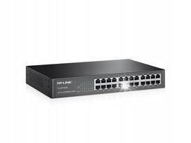 Komutatorius TP-LINK TL-SF1024D, 24x RJ45, 100Mbps, montuojamas į stelažą