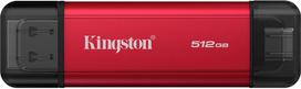 Išorinis SSD diskas Kingston 512GB, raudonas (SPSD/512GB)