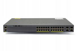 Tinklo jungiklis Cisco 2960-XR WS-C2960XR-24PS-I, 24x1GE PoE+, 370W, 4x1G SFP, IP Lite L3