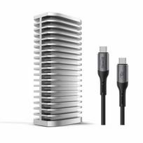 SSD diskas 8TB Samsung 9100 Pro su TerraMaster D1 SSD Pro, Thunderbolt 5, iki 6000MB/s
