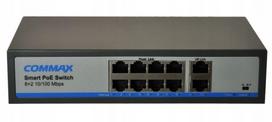 Tinklo jungiklis COMMAX, 10 portų, PoE, IP vaizdo domofonams