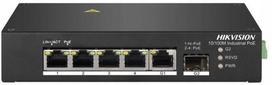 Tinklo jungiklis Hikvision DS-3T0306HP, be maitinimo bloko