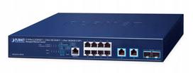 Tinklo jungiklis PLANET L3, 8 x 2.5GBASE-T, valdomas, 10G Ethernet