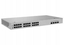 Tinklo komutatorius S220S-24P4JX, 24x1GE RJ45 PoE+, 400W, 2x10GE SFP+, 2x2.5GE SFP, AC maitinimas