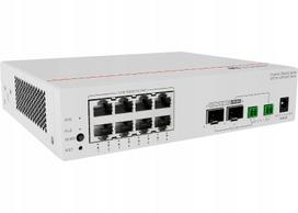 Tinklo komutatorius S5751-L8P2HX-RUA, 8x1GE PoE+ (128W), 2x10G SFP+
